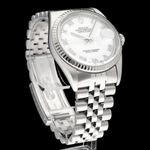 Rolex Datejust 36 16234 (2002) - White dial 36 mm Steel case (5/8)