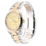 Rolex Datejust 36 126233 (2021) - Champagne dial 36 mm Gold/Steel case (3/8)