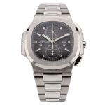 Patek Philippe Nautilus 5990/1A-001 (2017) - Grijs wijzerplaat 40mm Staal (1/8)