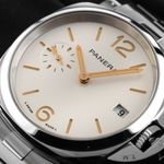 Panerai Luminor Due PAM01508 (2024) - White dial 38 mm Steel case (3/7)