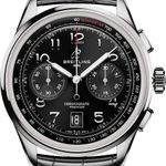 Breitling Premier AB0145221B1P1 (2026) - Zwart wijzerplaat 42mm Staal (1/1)