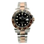 Rolex GMT-Master II 126711CHNR (2021) - Black dial 40 mm Gold/Steel case (2/8)