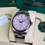 Rolex Oyster Perpetual 41 134300 (2026) - Roze wijzerplaat 41mm Staal (3/6)