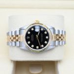 Rolex Datejust 31 68273 (1996) - Zwart wijzerplaat 31mm Goud/Staal (5/7)