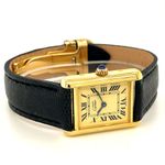 Cartier Tank 2415 (2000) - Champagne dial 22 mm Gold/Steel case (2/8)