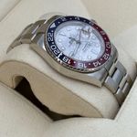 Rolex GMT-Master II 126719BLRO (2020) - Silver dial 40 mm White Gold case (6/8)