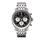 Breitling Navitimer 1 B01 Chronograph AB0138211B1A1 (2026) - Zwart wijzerplaat 43mm Staal (1/8)