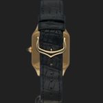 Cartier Santos Dumont WGSA0077 (Onbekend (willekeurig serienummer)) - Zwart wijzerplaat 43mm Geelgoud (6/8)