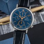 IWC Portofino Chronograph IW391036 (2021) - Silver dial 42 mm Steel case (3/8)