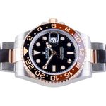 Rolex GMT-Master II 126711CHNR (2018) - Zwart wijzerplaat 40mm Goud/Staal (5/8)