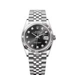 Rolex Datejust 36 126234 (2024) - Black dial 36 mm Steel case (1/8)