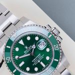 Rolex Submariner Date 116610LV (2019) - Green dial 40 mm Steel case (3/8)