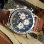 Breitling Aviator 8 AB01192A1L1X1 (2019) - Green dial 43 mm Steel case (2/8)