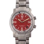 Perrelet Unknown 110 (Unknown (random serial)) - Red dial 42 mm Steel case (2/9)