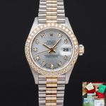 Rolex Lady-Datejust 69139 (1990) - 26 mm White Gold case (1/8)