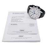 IWC Portuguese Chronograph IW371417 (2011) - Silver dial 41 mm Steel case (8/8)