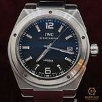 IWC Ingenieur Automatic IW322701 (2010) - Zwart wijzerplaat 43mm Staal (1/8)