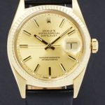 Rolex Datejust 1601 (1957) - Gold dial 36 mm Yellow Gold case (1/7)