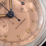 Minerva Vintage 1335 (1940) - Pink dial 34 mm Unknown case (1/8)