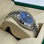 Rolex Datejust 41 126300 (2024) - Blauw wijzerplaat 41mm Staal (7/8)