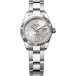 Rolex Lady-Datejust 279174 (2025) - Zilver wijzerplaat 28mm Staal (1/1)
