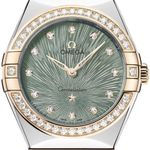 Omega Constellation 131.25.28.60.60.001 (2026) - Green dial 28 mm Gold/Steel case (1/1)