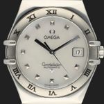 Omega Constellation 1591.71.00 (Unknown (random serial)) - White dial 28 mm Steel case (2/8)