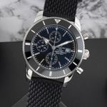 Breitling Superocean Heritage II Chronograph A13312 (2017) - Zwart wijzerplaat 46mm Staal (3/8)