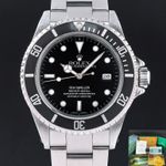 Rolex Sea-Dweller 4000 16600 (1997) - Zwart wijzerplaat 40mm Staal (1/7)