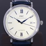 IWC Portofino Automatic IW356527 (2023) - White dial 40 mm Steel case (1/8)
