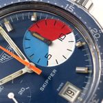 Heuer Vintage 73463 (1970) - Blauw wijzerplaat 42mm Staal (2/8)