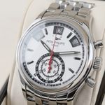 Patek Philippe Annual Calendar Chronograph 5960/1A-001 (2017) - Zilver wijzerplaat 41mm Staal (4/8)