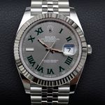 Rolex Datejust 41 126334 (2021) - Grijs wijzerplaat 41mm Staal (1/8)