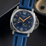 Panerai Luminor Due PAM00964 (Unknown (random serial)) - Blue dial 45 mm Titanium case (3/8)