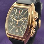 Franck Muller Conquistador 8000 CC CONQUISTADOR (2000) - Zwart wijzerplaat 34mm Geelgoud (4/5)