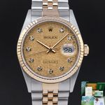 Rolex Datejust 36 16233 (2000) - 36 mm Gold/Steel case (1/8)