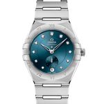 Omega Constellation Petite Seconde 131.10.34.20.53.001 (2024) - Blauw wijzerplaat 34mm Staal (1/1)