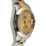 Rolex Datejust 31 178243 (2007) - Champagne wijzerplaat 31mm Goud/Staal (7/8)