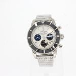 Breitling Superocean Heritage II Chronograph AB0162121G1A1 (2024) - Silver dial 44 mm Steel case (1/4)