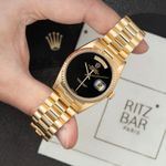 Rolex Day-Date 36 18238 (1991) - 36mm Geelgoud (3/8)