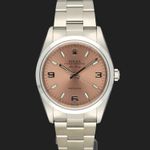 Rolex Air-King 14000M (2006) - Pink dial 34 mm Steel case (2/8)