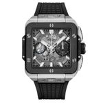 Hublot Square Bang 821.NM.0170.RX (2025) - Transparant wijzerplaat 42mm Titanium (1/1)