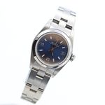 Rolex Oyster Perpetual 76080 (Onbekend (willekeurig serienummer)) - Blauw wijzerplaat 24mm Staal (6/8)