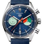 TAG Heuer Carrera CBS2213.FN6002 (2026) - Blue dial 39 mm Steel case (1/1)