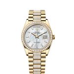 Rolex Day-Date 36 128348RBR (2025) - White dial 36 mm Yellow Gold case (1/1)
