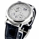 A. Lange & Söhne Lange 1 101.001 (2005) - Silver dial 42 mm Yellow Gold case (5/7)