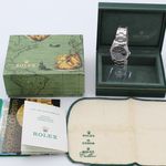 Rolex Oyster Perpetual Date 15200 (1991) - Zwart wijzerplaat 34mm Staal (2/8)