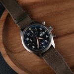 IWC Pilot Spitfire Chronograph IW387901 (2019) - Black dial 41 mm Steel case (1/8)