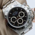 Rolex Daytona 16520 (Unknown (random serial)) - Black dial 40 mm Steel case (2/8)
