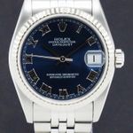 Rolex Datejust 31 68274 (1999) - Blue dial 31 mm Steel case (1/7)